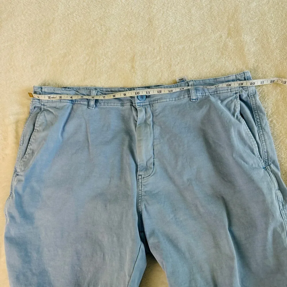 Vineyard Vines Shorts Mens 40 Blue Island Garment Dye‎ Cotton Stretch Chino 7